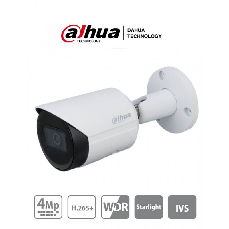 Cámara IP 4 Megapixel (2K) / Lente 3.18 mm / Wi-Fi / 30 mts IR