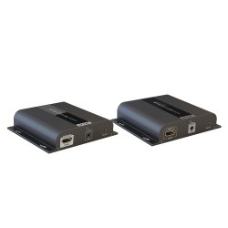 TT683 - Kit Extensor Ultra HD HDMI / Hasta 120 mts. / Cat 5, 5e, 6 / 4K x 2K @ 30 Hz / con IR