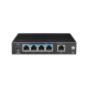 UTP3SW0401TP60 - Switch PoE 4 Puertos / 1 Puerto Fast Ethernet / 802.11af y at/ Hi PoE / 10/100 Mbps / 60 Watts