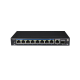 UTP3GSW0802TSP120 - Switch PoE 4 Puertos Gigabit / 1 Puerto Gigabit / 1 Puerto SFP / 802.11af y at/ Modo CCTV / 120 Watts