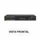 LR221816ET240 - Switch PoE 16 Puertos / 2 Ptos 1000 Base-T y 2 1000 Base-X / 802.3af, at y Hi PoE / 240 Watts / 8 Ptos ePoE