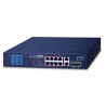 GSD1222VHP - Switch PoE 8 Puertos  Gigabit 802.3af y at, PoE+ / 2 Puertos Gigabit + 2 Ptos SFP / Modo Extendido / 120 Watts
