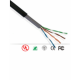 OUTPCAT5ECOPEXT - Bobina de Cable UTP de 305 m Cat 5e / 100% Cobre / Color Negro / Para Exterior