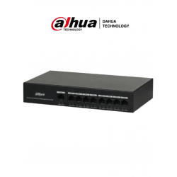 PFS30098ET65 - Switch PoE 8 Puertos / 1 Puerto 100Base-T / 802.11af y at/ 10/100 Mbps / 65 Watts