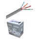 OUTP5ECCA100G - Bobina de Cable UTP de 100 m / Cat 5e / CCA / Color GRIS / Para Interior