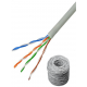OUTP5ECOP305BC - Bobina de Cable UTP de 305 m / Cat 5e / 100% Cobre / Color BLANCO / Para Interior