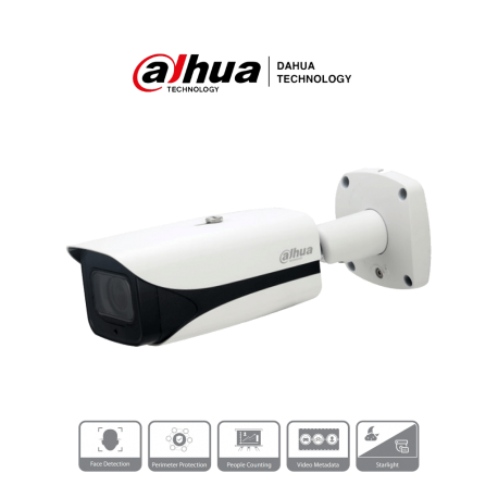 IPCHFW5242EZEMF - Cámara Bala IP IA 2 Megapixel / 50 mts IR / Exterior IP67 / WDR / Audio y Alarmas / Lente Mot. 2.7 a 12 mm