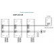 KPD601A1M/MS2D - Kit Audioportero: Interfon  + Frente de Calle / Función Apertura de Puerta