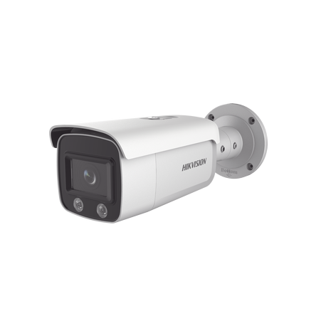 DS-2CD2T47G1-L - Cámara Bala IP 4 Megapixel / Imagen a Color 24/7 / Lente 4 mm / Luz Blanca 30 mts / IP67 / WDR 120 dB / ColorVu