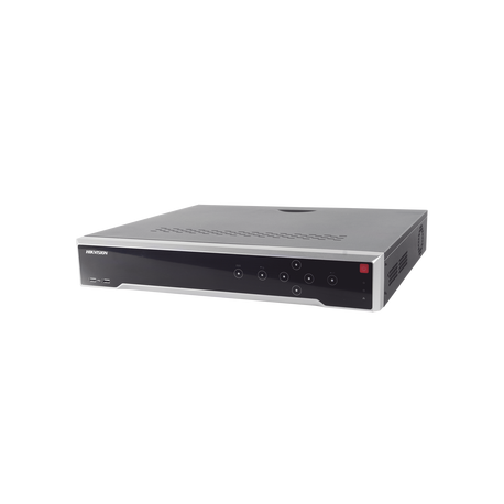 DS-7732NI-I4/16P - NVR 12 Megapixel (4K) / 32 Canales IP /16 Ptos. PoE+ / 4 Bahías HDD / PoE 300 mts / HDMI 4K / Soporta POS
