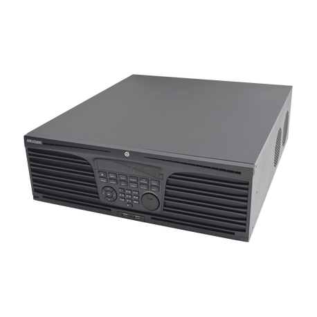 DS-9632NI-I16 - NVR 12 Megapixel (4K) / 32 Canales IP / 16 Bahías HDD / 2 Ptos. Red / Soporta RAID / HDMI 4K / Soporta POS