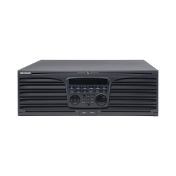 DS-9664NI-I16 - NVR 12 Megapixel (4K) / 64 Canales IP / 16 Bahías HDD / 2 Ptos. Red / Soporta RAID / HDMI 4K / Soporta POS