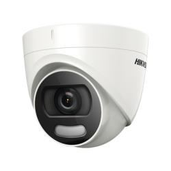 DS-2CE72DFT-FC28 - Cámara Turret TurboHD 1080p / Color 24/7 / Lente 2.8 mm / 20 mts Luz Blanca / WDR 120 dB / IP67