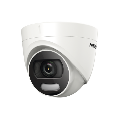 DS-2CE72DFT-FC28 - Cámara Turret TurboHD 1080p / Color 24/7 / Lente 2.8 mm / 20 mts Luz Blanca / WDR 120 dB / IP67