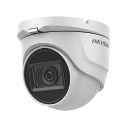 DS-2CE76U1T-ITMF - Cámara Turret TurboHD 4K (8 Megapixel) / METALICA / Lente 2.8 mm / 30 mts IR EXIR / Exterior IP67