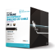 PROCAT6EXTLITE - Bobina de Cable UTP de 305 m (1000 ft) Cat 6+ / SIN Blindar / Cable 100% Cobre / Color Negro / Uso Exterior