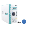 NUR6C04BUC - Bobina de Cable UTP de 305 m Cat 6 / Cobre / Color AZUL / NetKey / Riser (CMR) / 24 AWG