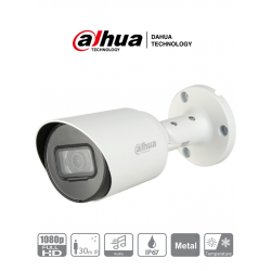 HFW1200TA - Cámara Bala HDCVI 1080p / 103 Grados de Apertura/ Lente de 2.8 mm / IR de 30 Mts / IP67 / Metálica / Audio