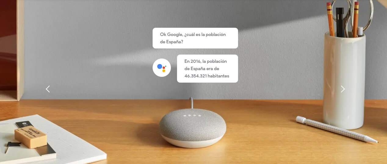 Google Home Mini Presentación